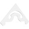 Ekena Millwork Pitch Northwest Architectural Grade PVC Gable Pediment, 60"W x 27 1/2"H x 1"P (11/12) GPP060X028X100NOR - alternate 1